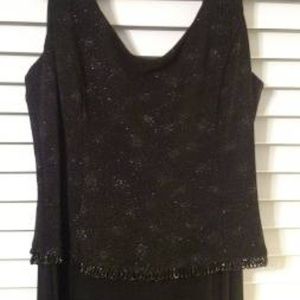 Scott McClintock Black Party Dinner Dress